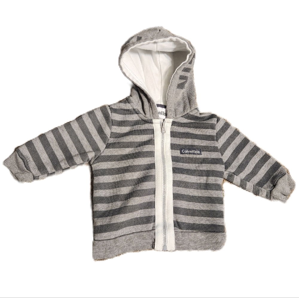 💓 3/$15 Calvin Klein Boy's 0-3 Months Zip Up Jacket